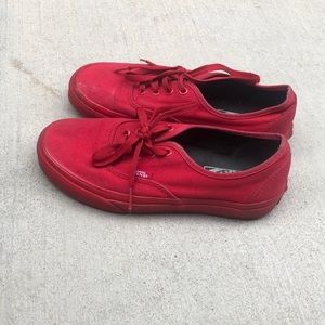 Red Vans